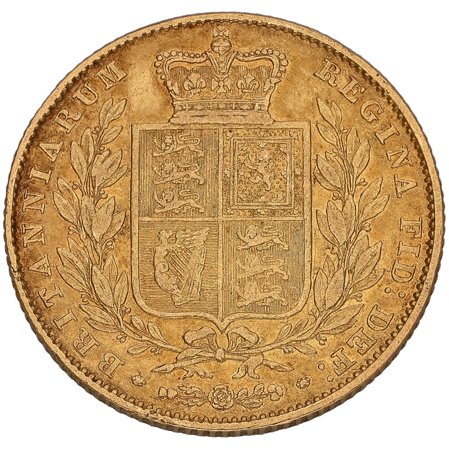 22ct Gold Queen Victoria Full Sovereign Coin 1847