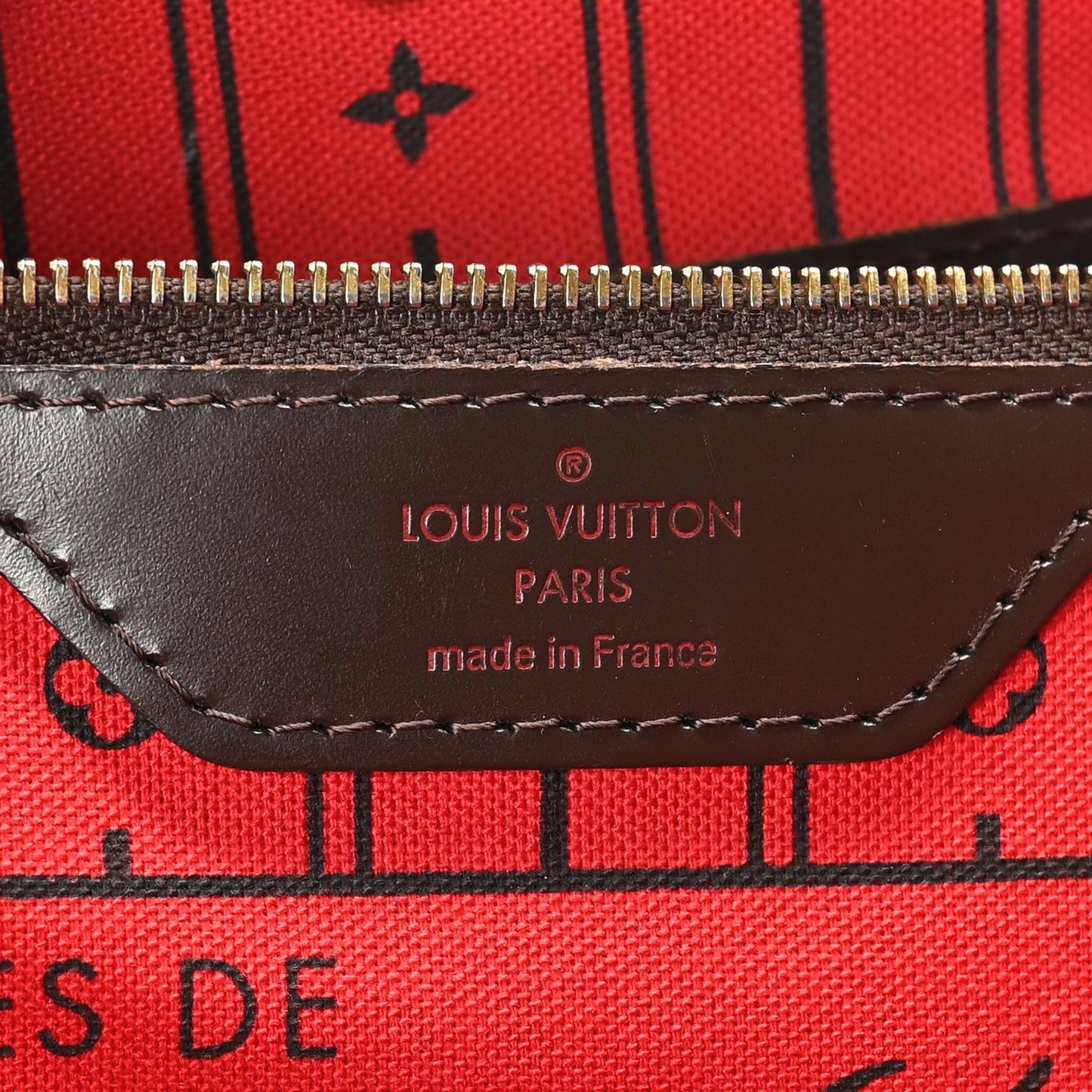 Louis Vuitton Neverfull PM Damier Ebene Coated Canvas Bag - Brown