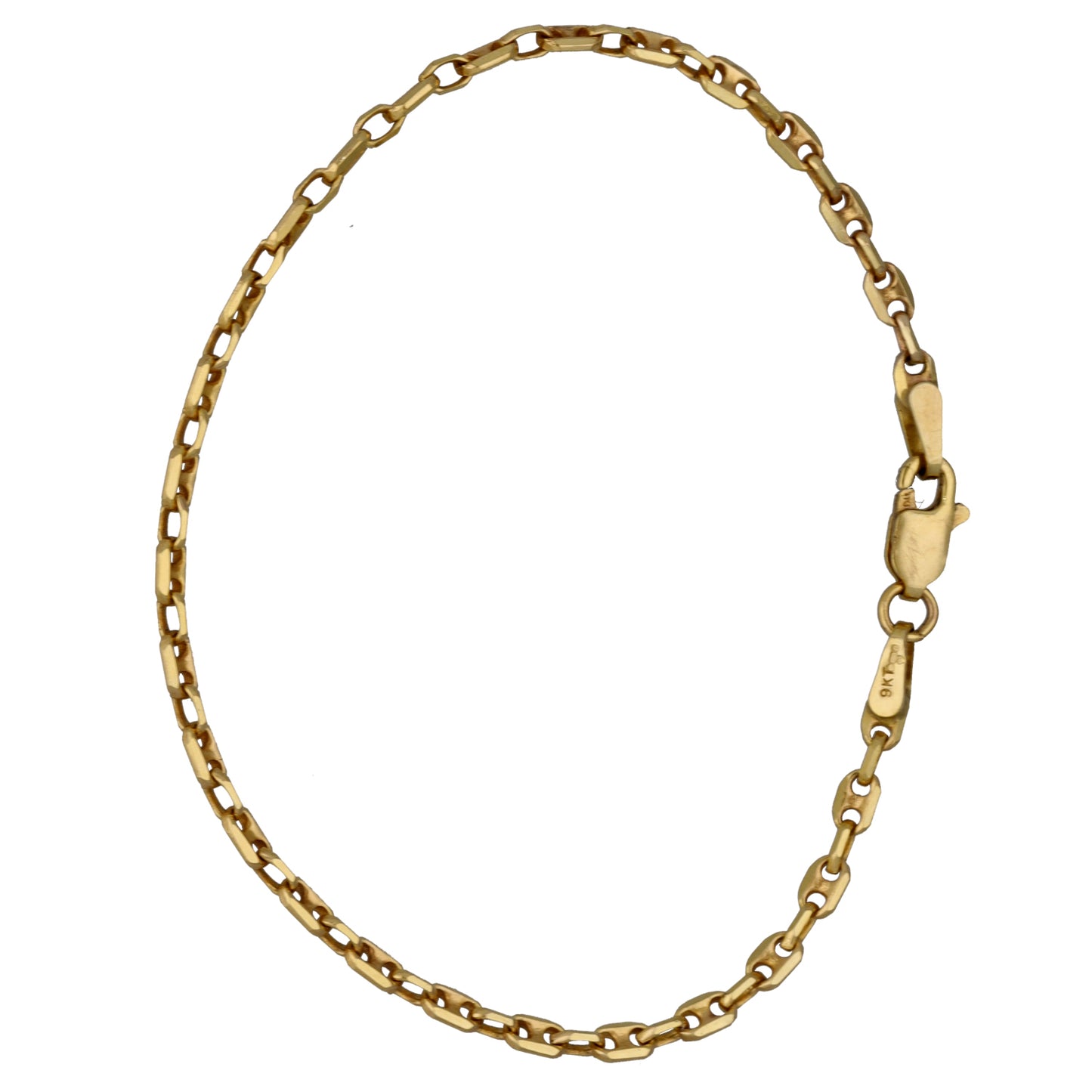 9ct Gold Belcher Bracelet