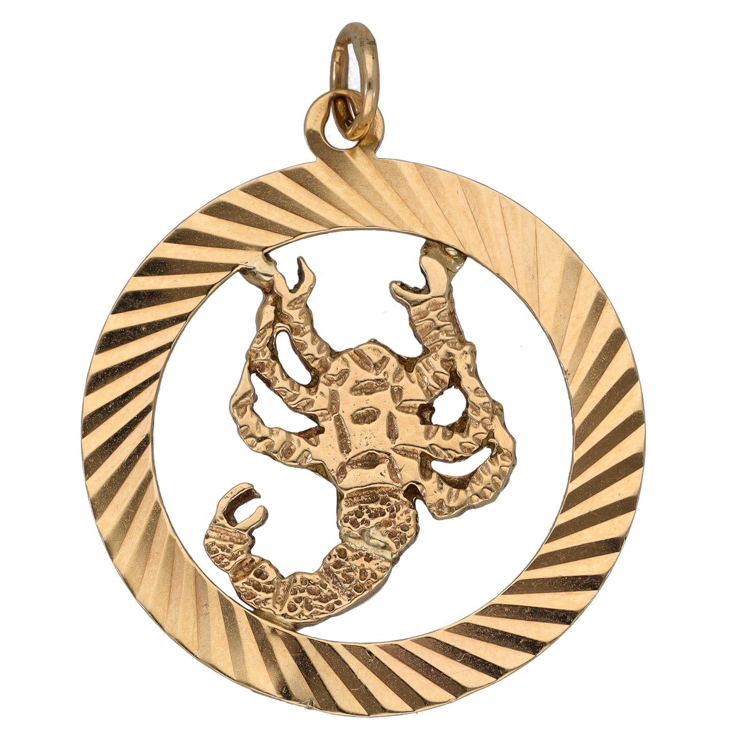 9ct Gold Scorpion Pendant