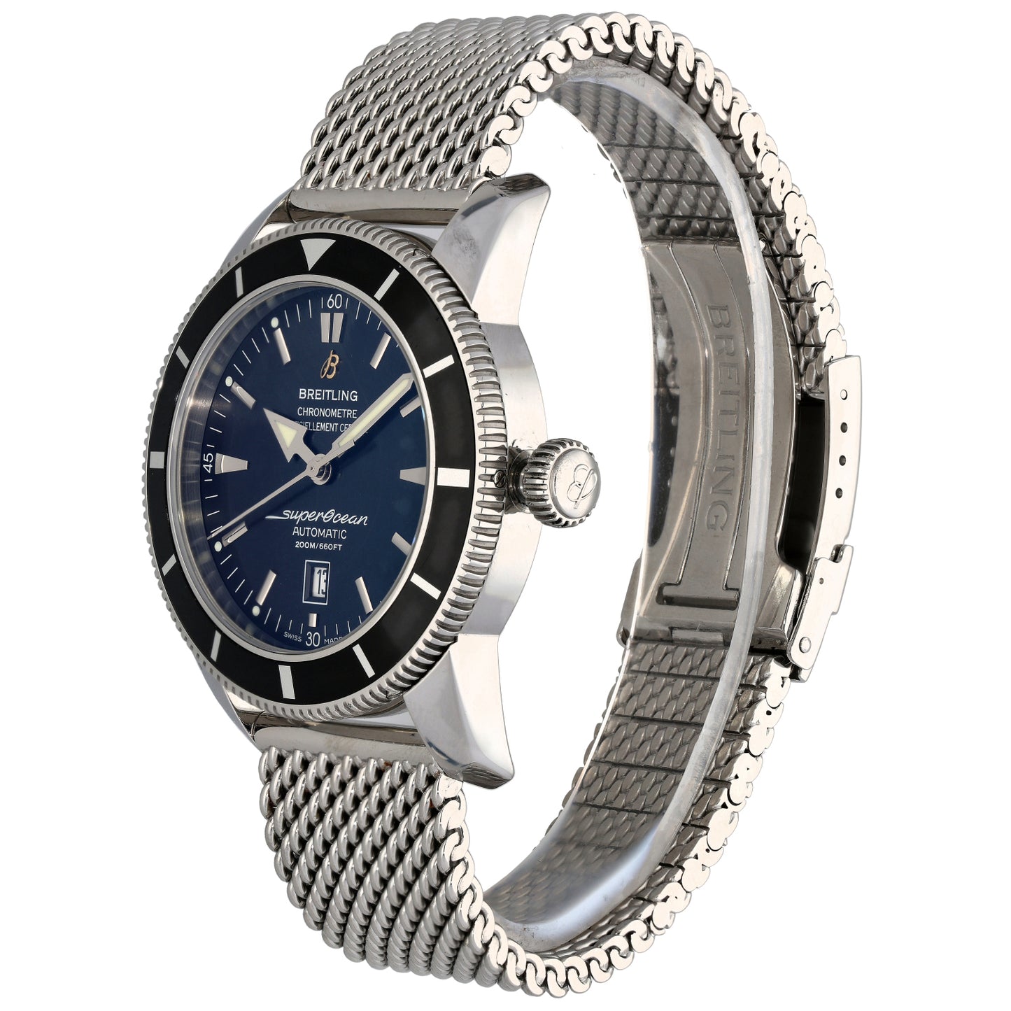 Breitling Superocean Heritage A17320 46mm Stainless Steel Watch