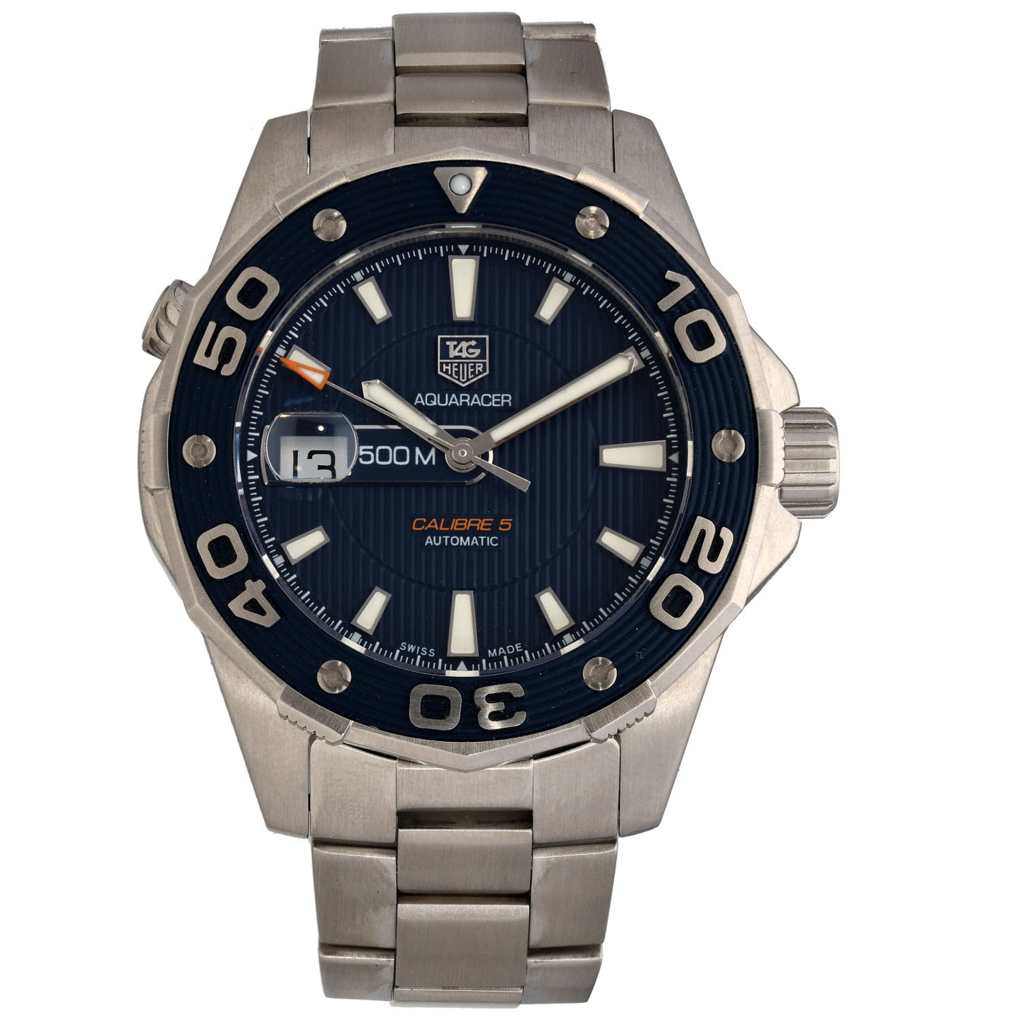 Tag Heuer Aquaracer WAJ2112 43mm Stainless Steel Watch