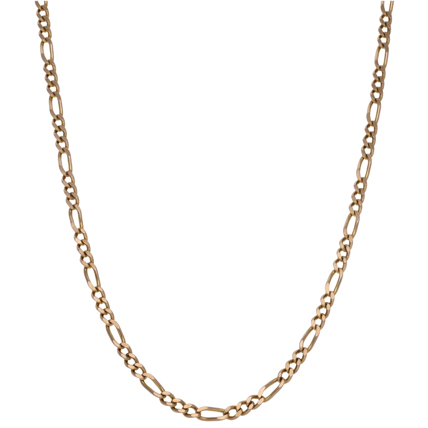 9ct Gold Figaro Chain 22"