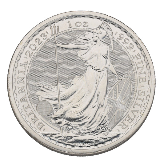 Fine Silver King Charles III 1 OZ Britannia Coin 2023