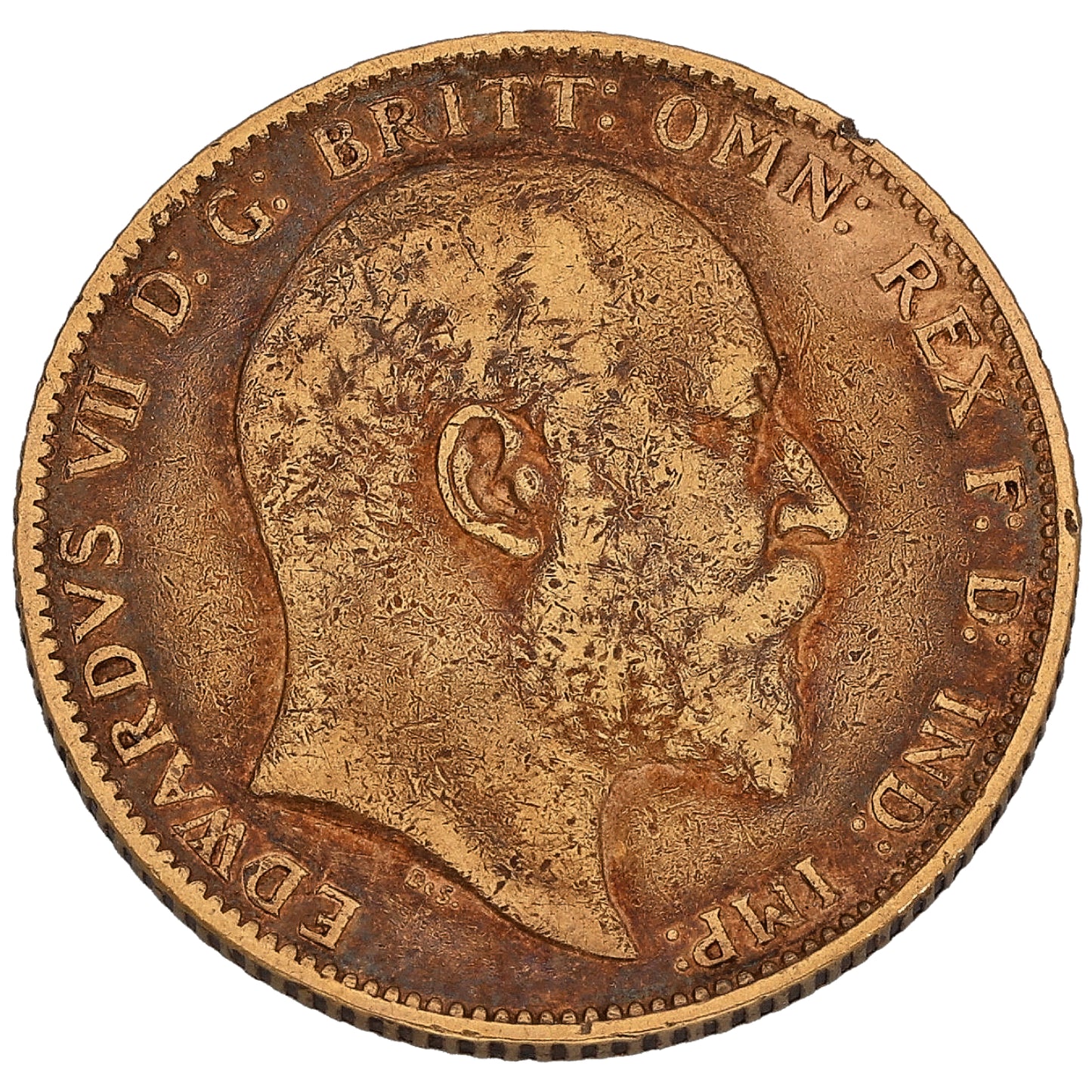 22ct Gold King Edward VII Full Sovereign Coin 1903