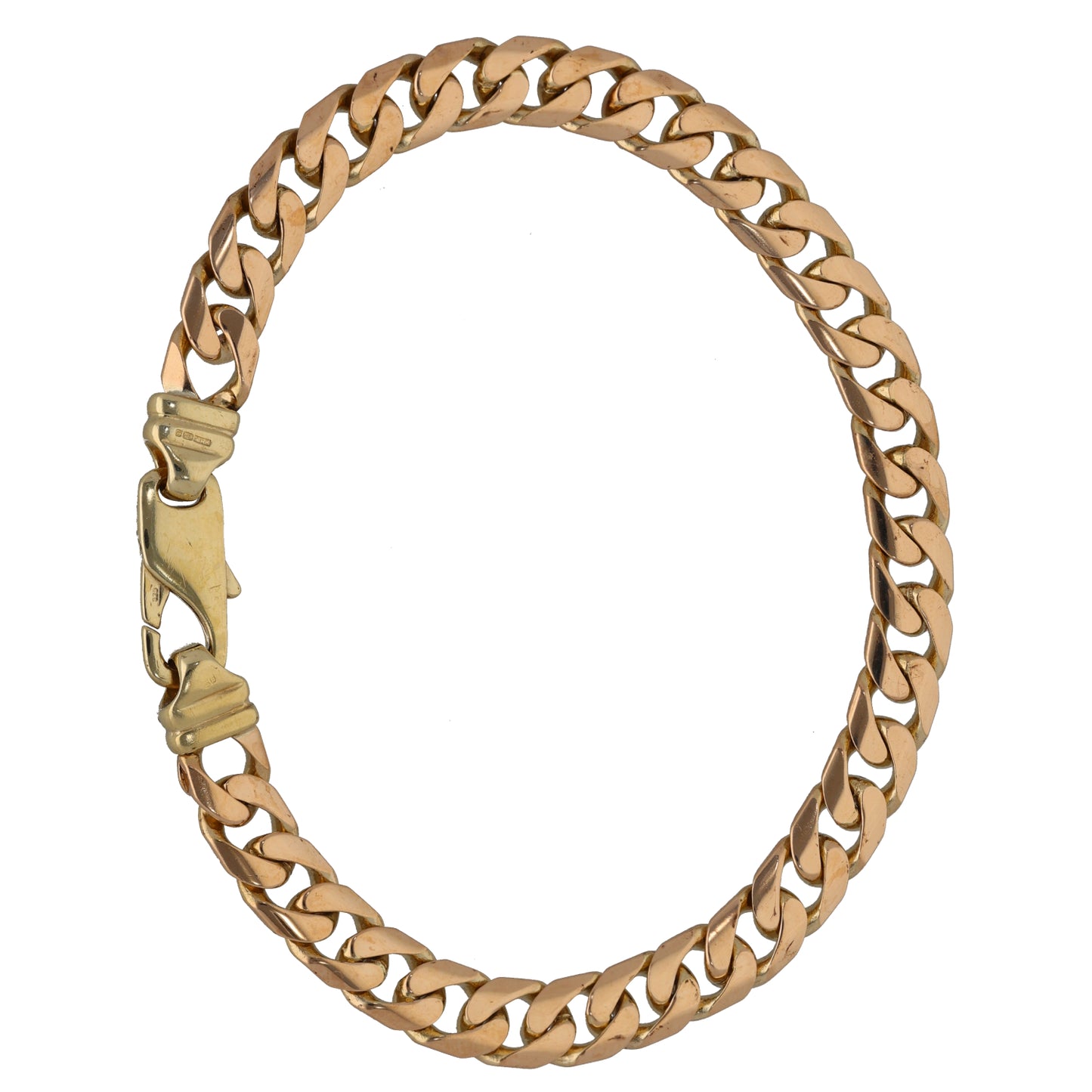 9ct Gold Curb Bracelet