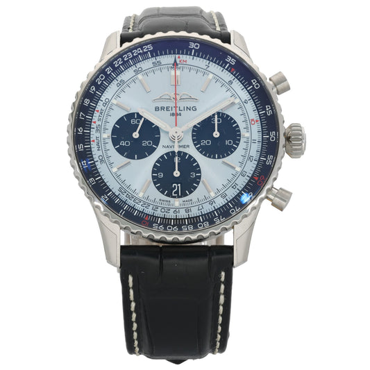 Breitling Navitimer AB0138 43mm Stainless Steel Watch