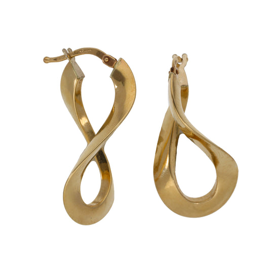 9ct Gold Creole Earrings