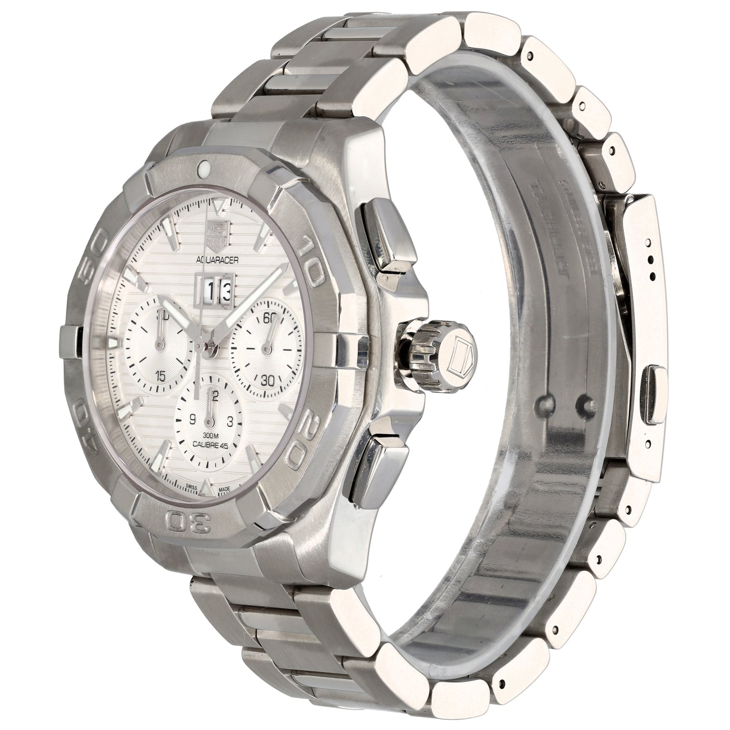 Tag Heuer Aquaracer CAY211Y 43mm Stainless Steel Watch