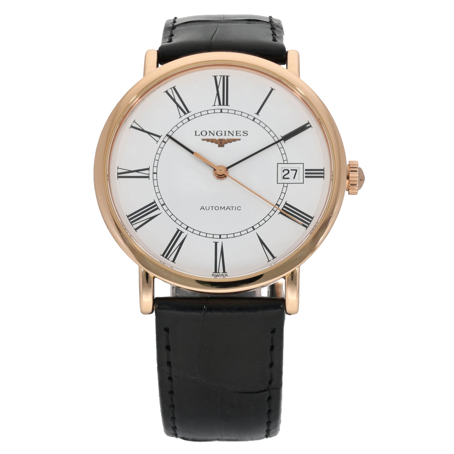 Longines Elegant L4.787.8 37mm Gold Watch