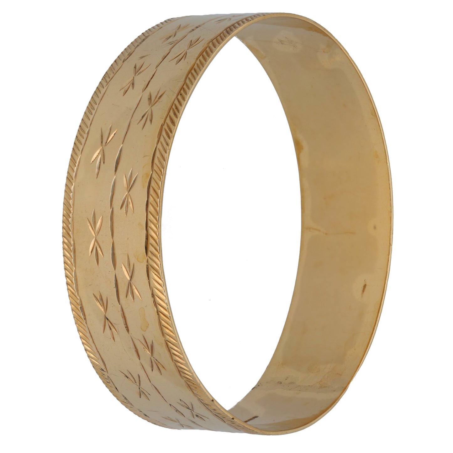 9ct Bicolour Gold Set of Bangles