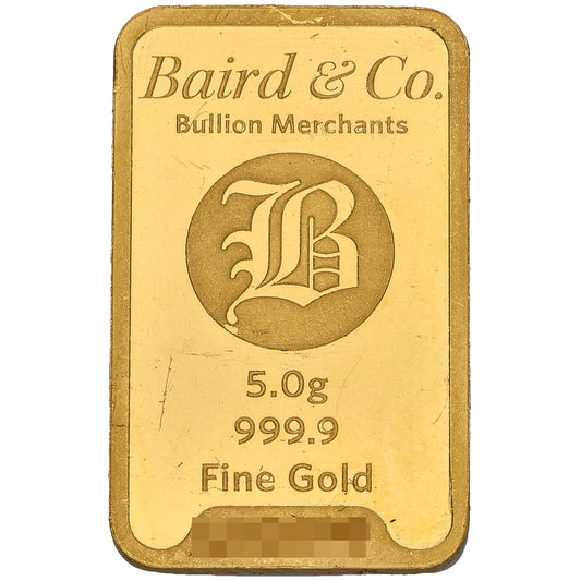 24ct 5g Gold Bar