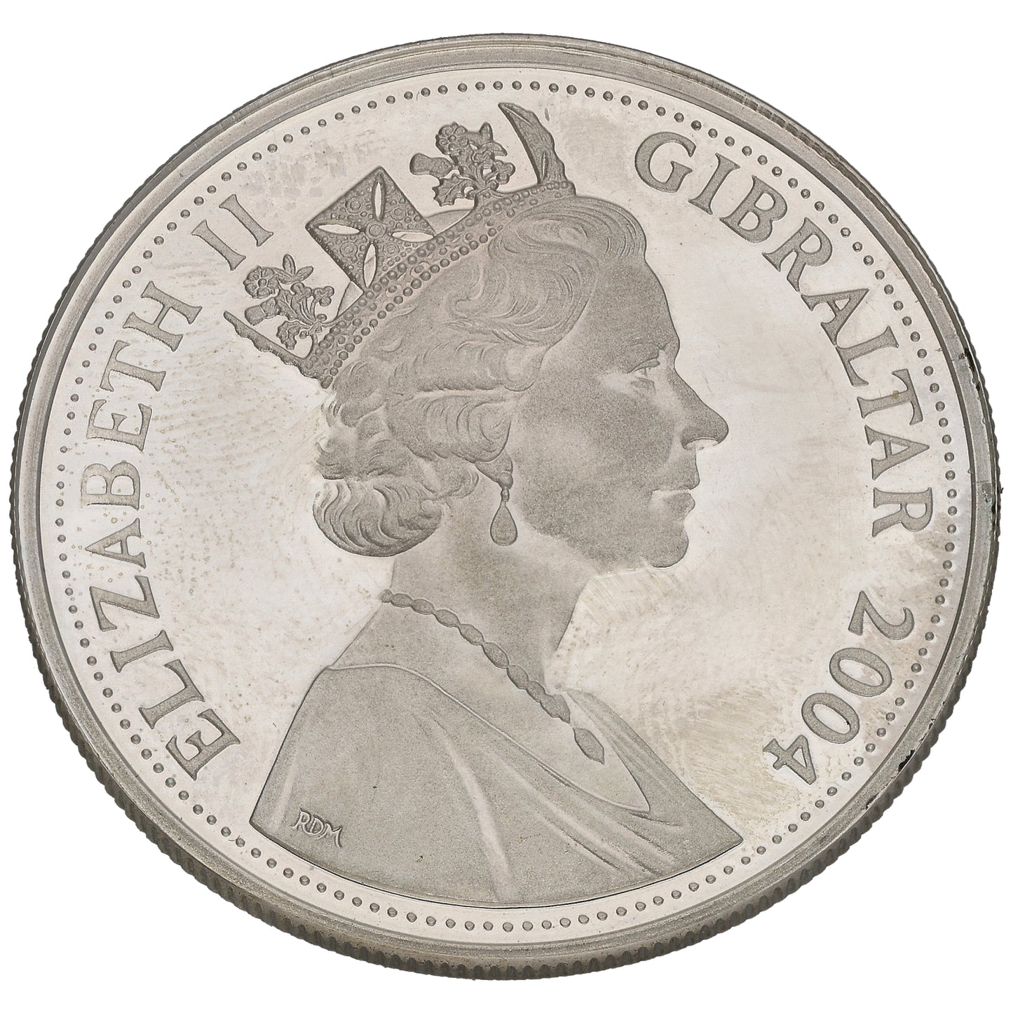Sterling Silver Operation Gunnerside Five Pounds Coin 2004