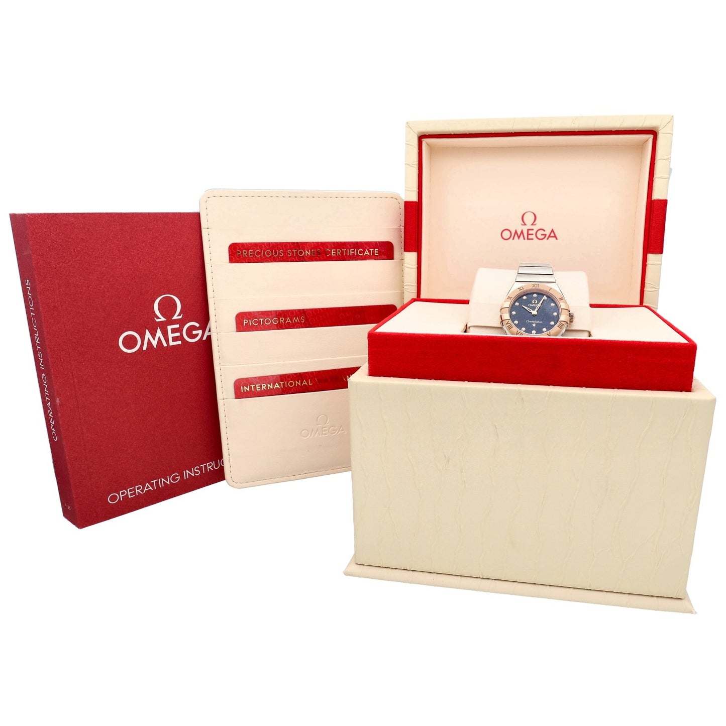 Omega Constellation 131.20.25.60.53.002 25mm Bi-Colour Watch (Ex-Display)