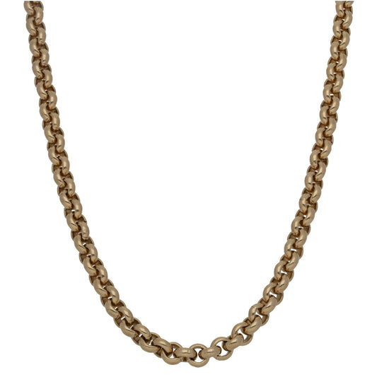9ct Gold Belcher Chain 20"