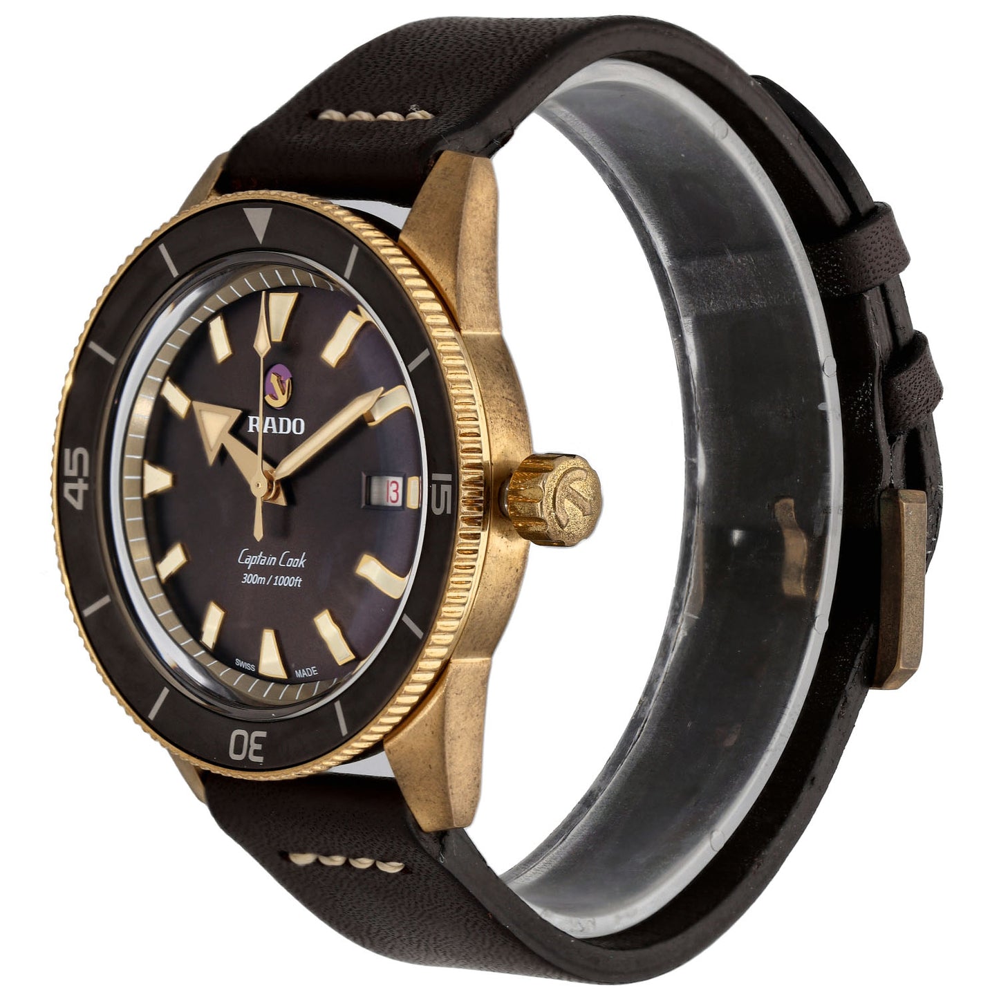 Rado Captain Cook 763.0504.03 42mm Bronze Watch