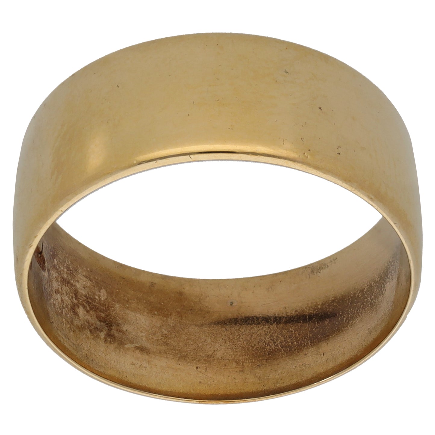 9ct Gold Plain Wedding Ring Size S
