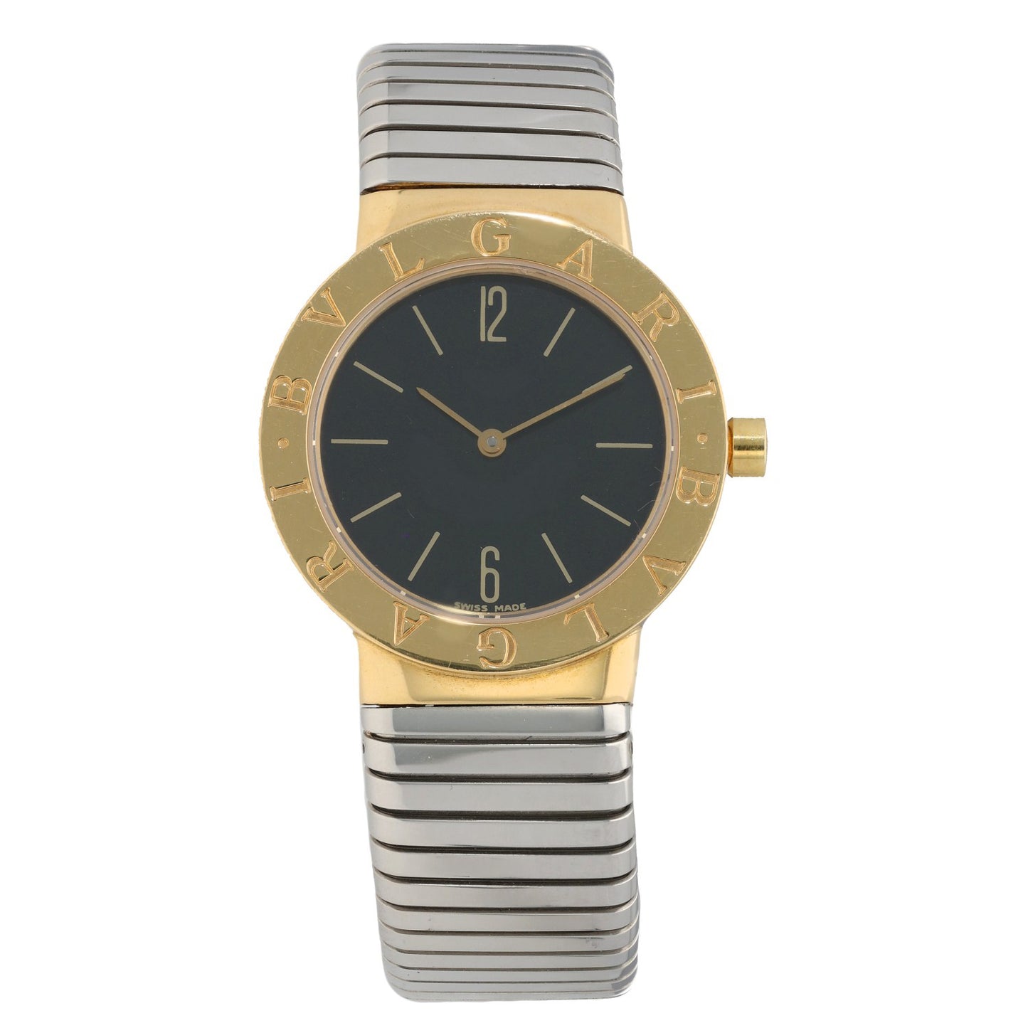 Bvlgari Tubogas BB 30 2T 30mm Gold Watch