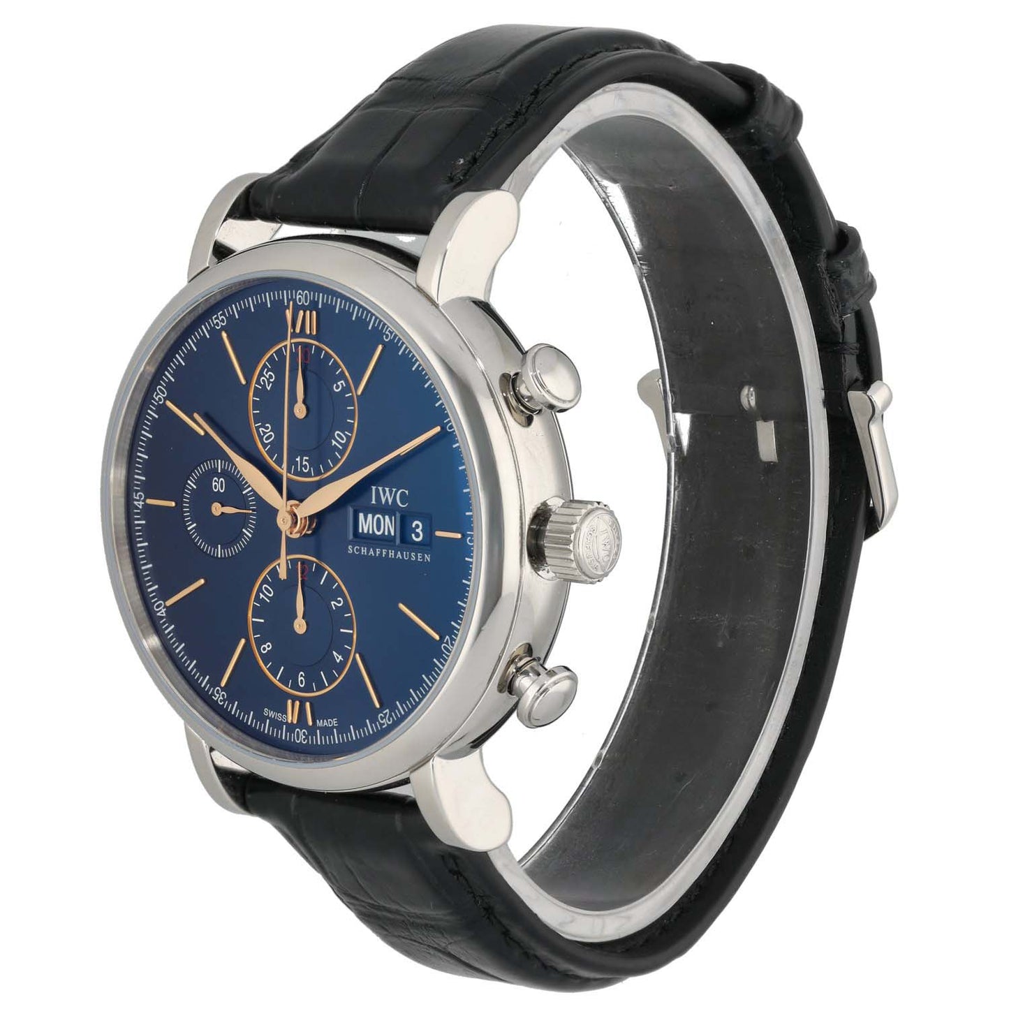 IWC Portofino Chronograph IW391036 42mm Stainless Steel Watch