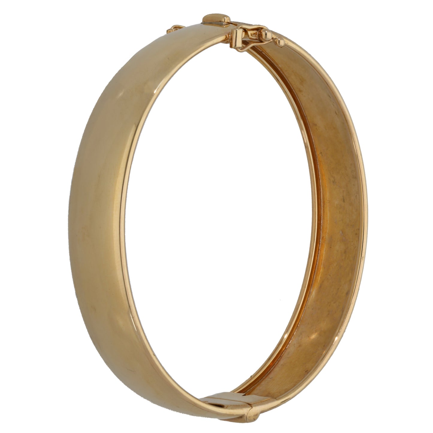 9ct Gold Hinged/Clasp Bangle