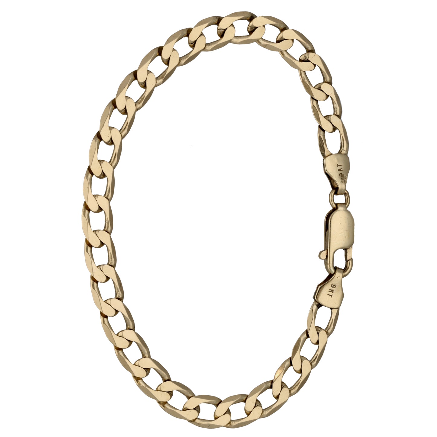 9ct Gold Curb Bracelet