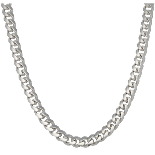 Sterling Silver Curb Chain 24"