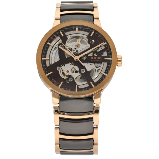 Rado Ceramica 734.0181.3 38mm Bi-Colour Watch