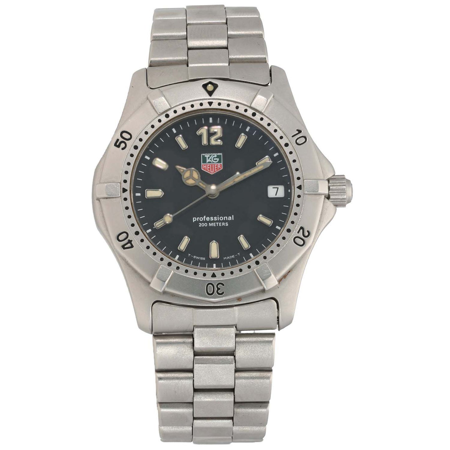 Tag Heuer Professional WK1110 38mm Stainless Steel Watch