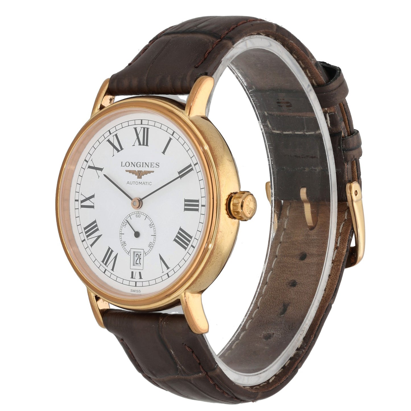 Longines Presence L4.905.1 40mm Gold Plated Watch