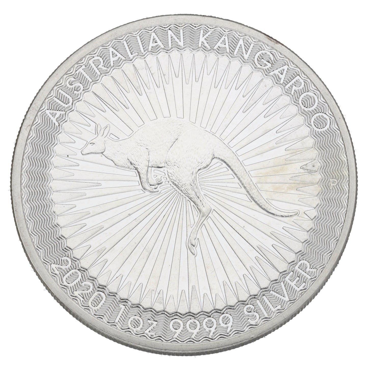 Fine Silver Australian Kangaroo 1 OZ Coin 2020