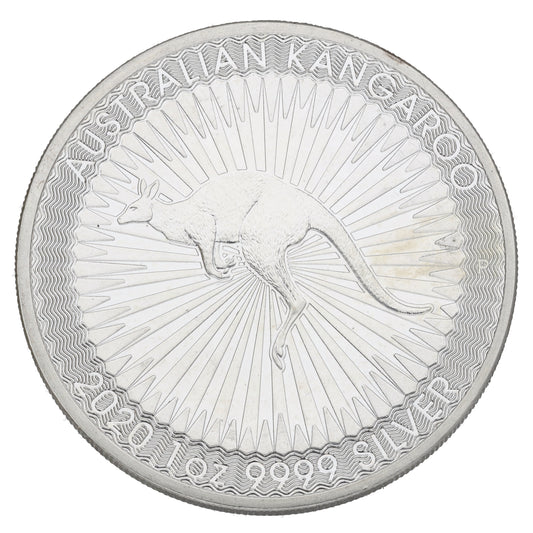 Fine Silver Australian Kangaroo 1 OZ Coin 2020