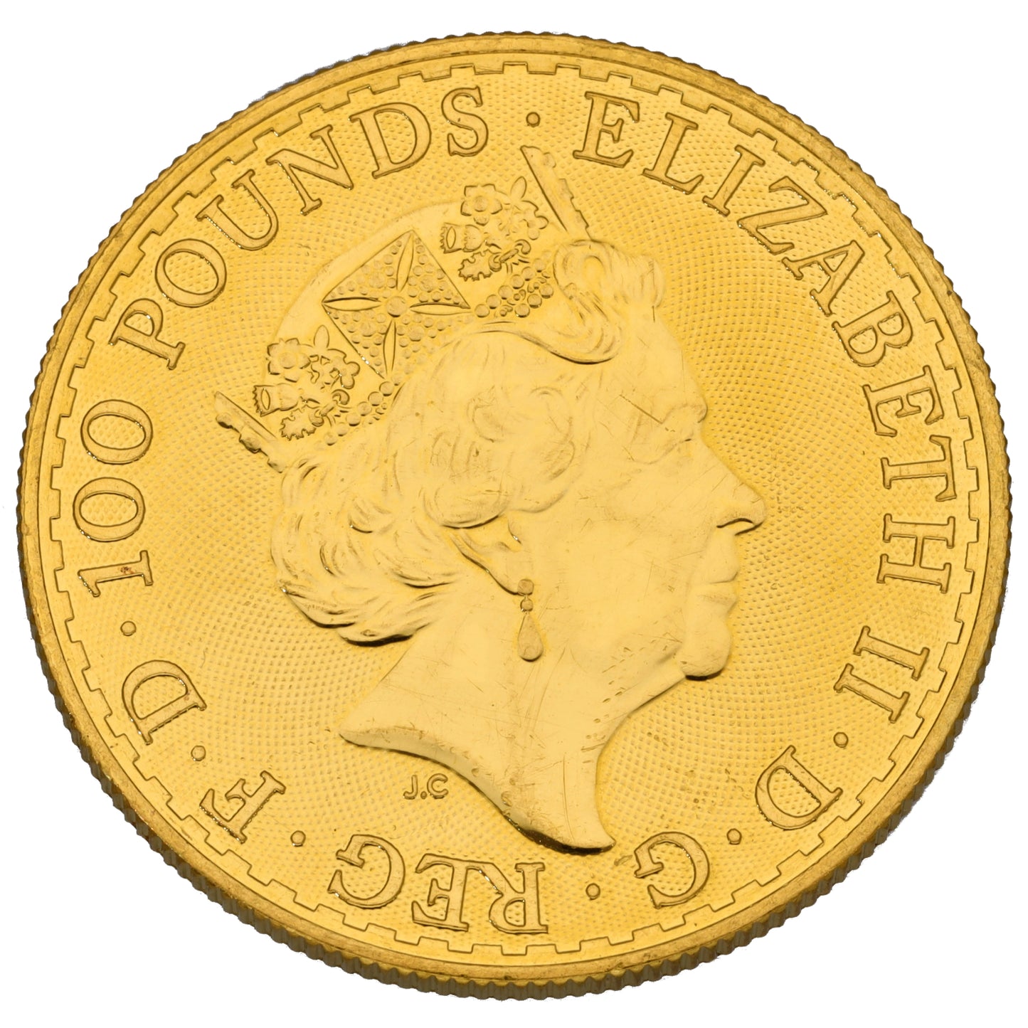 24ct Gold Queen Elizabeth II 1 OZ Britannia Coin 2020