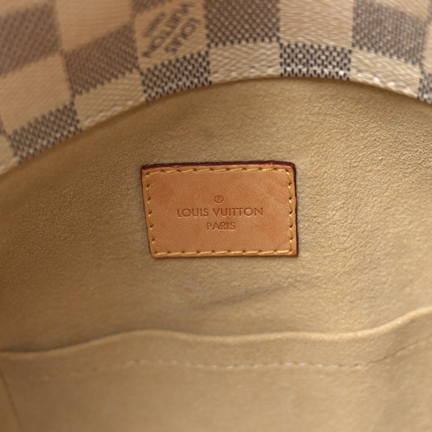 Louis Vuitton Damier Azur Artsy MM Coated Canvas Bag - White & Blue