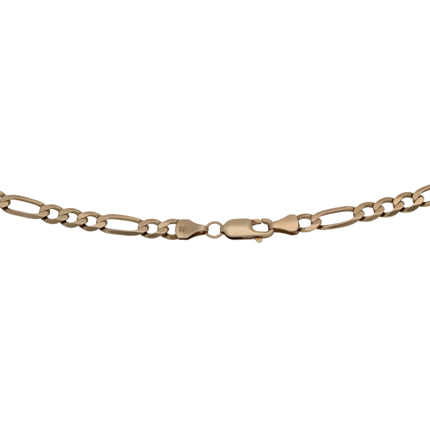 9ct Gold Figaro Chain 18"