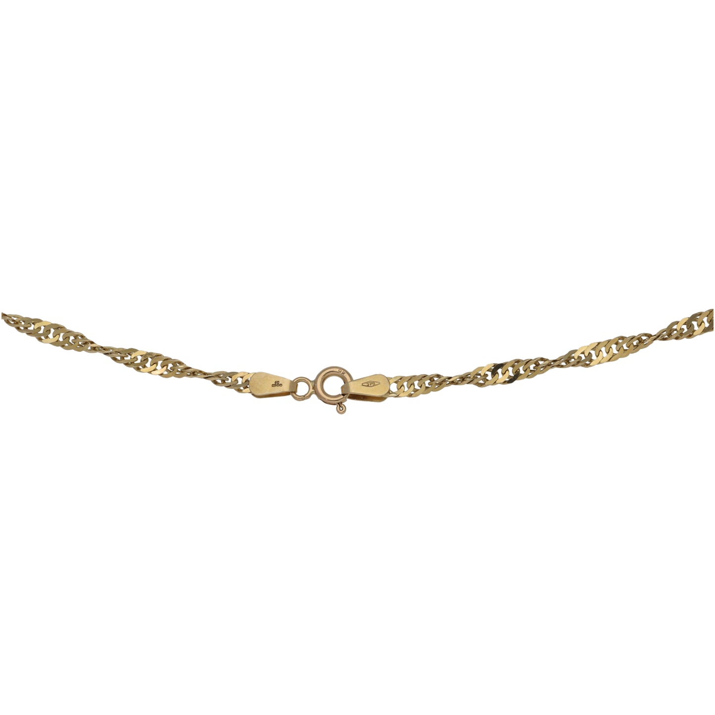 9ct Gold Singapore Chain 20"