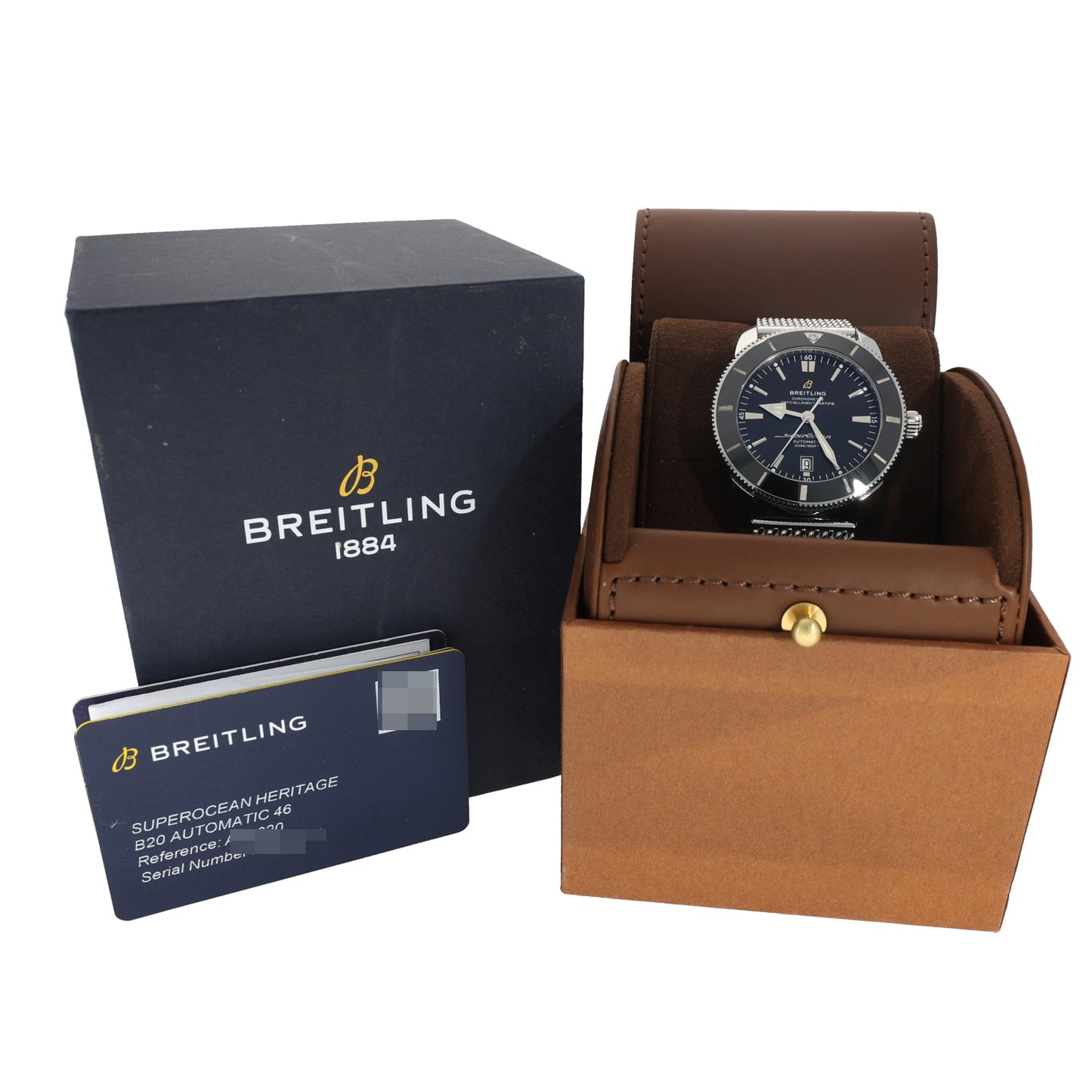 Breitling Superocean AB2020 45mm Stainless Steel Watch