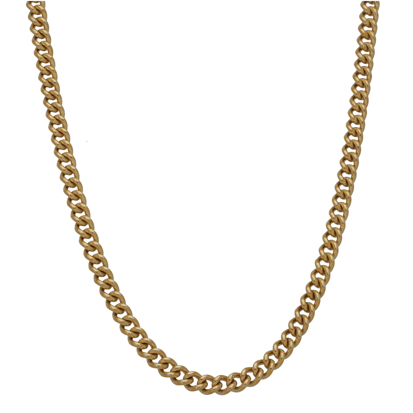 9ct Gold Curb Chain 20"