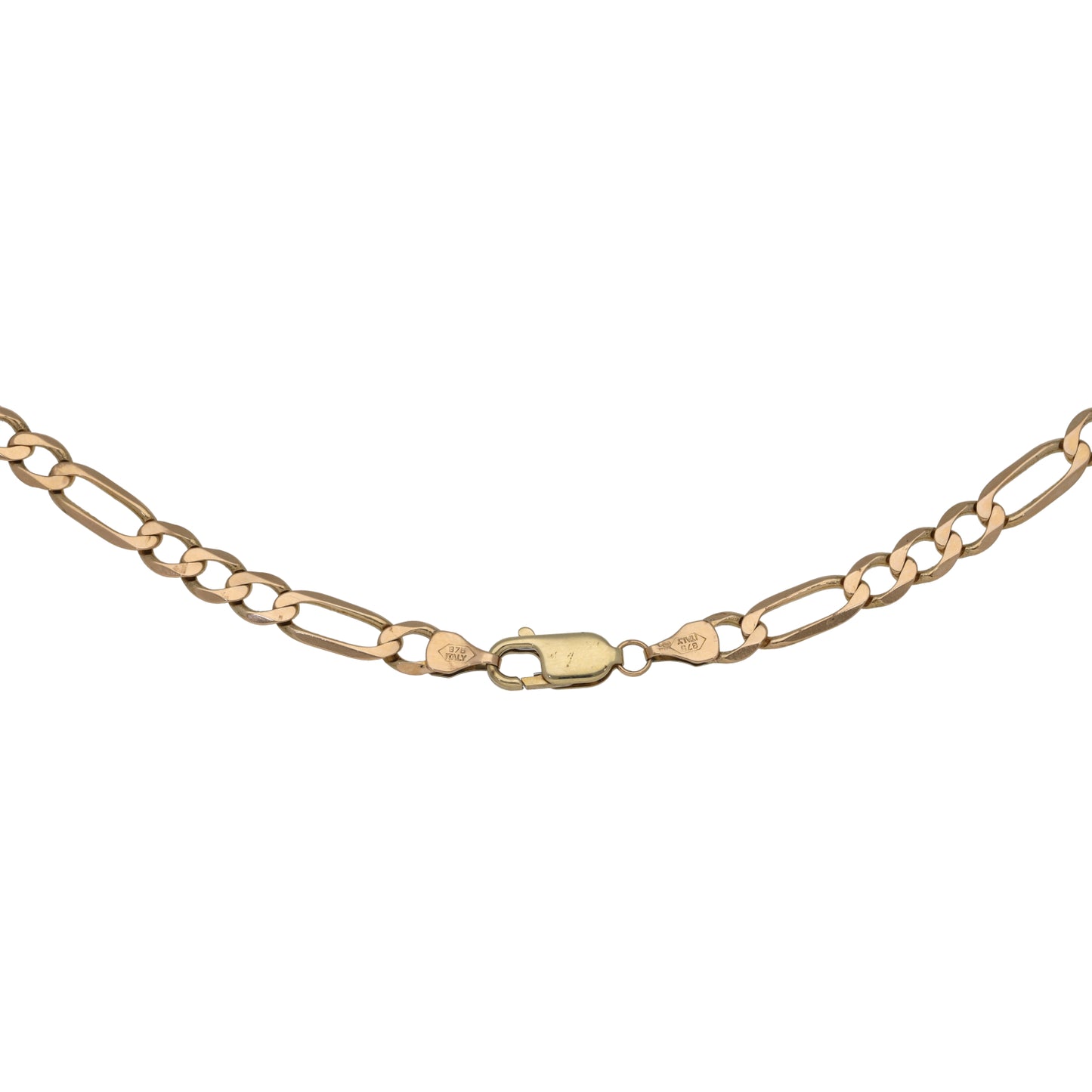 9ct Gold Figaro Chain 20"