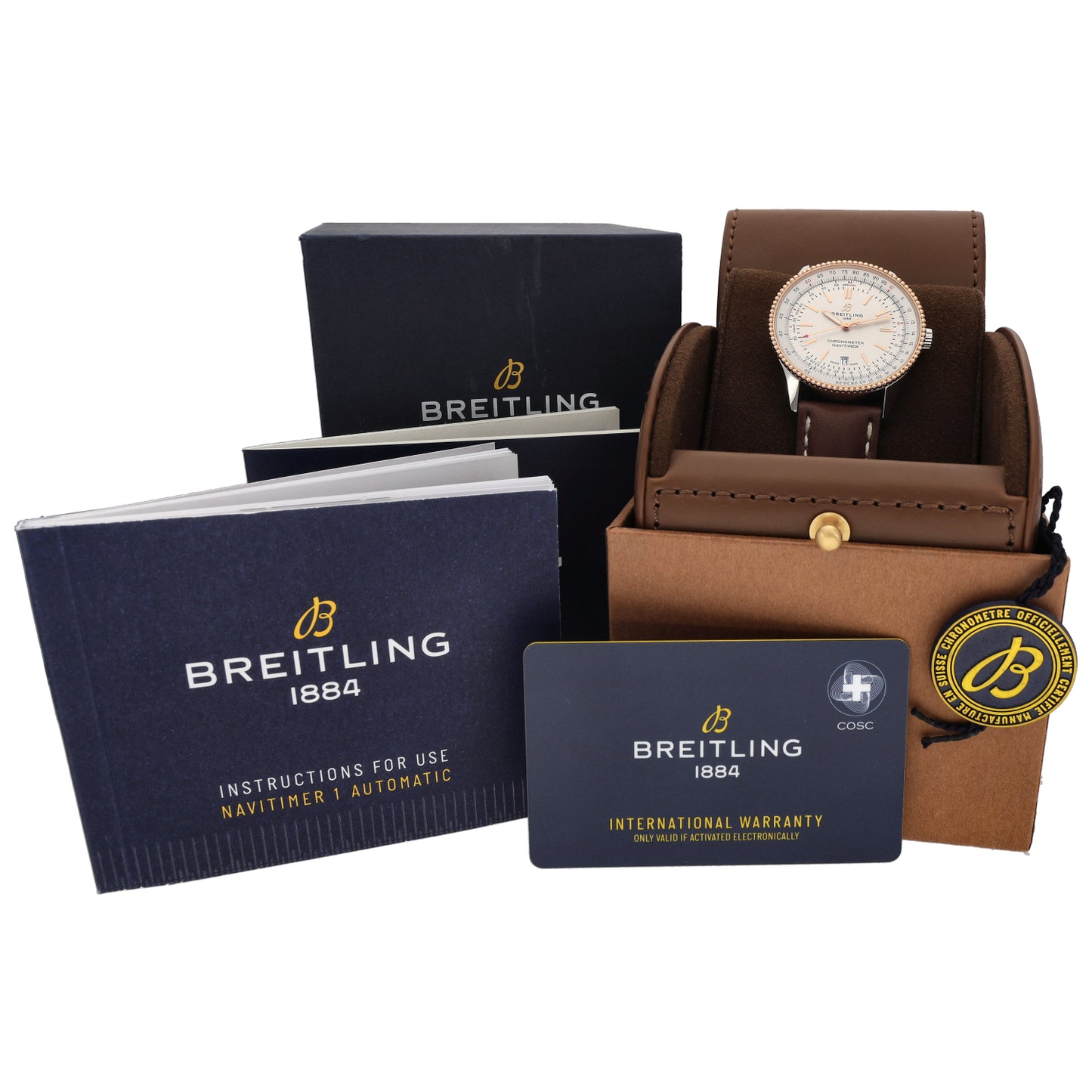 Breitling Navitimer U17326 41mm Stainless Steel Watch