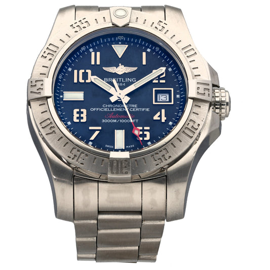 Breitling Avenger II Seawolf A17331 45mm Stainless Steel Watch