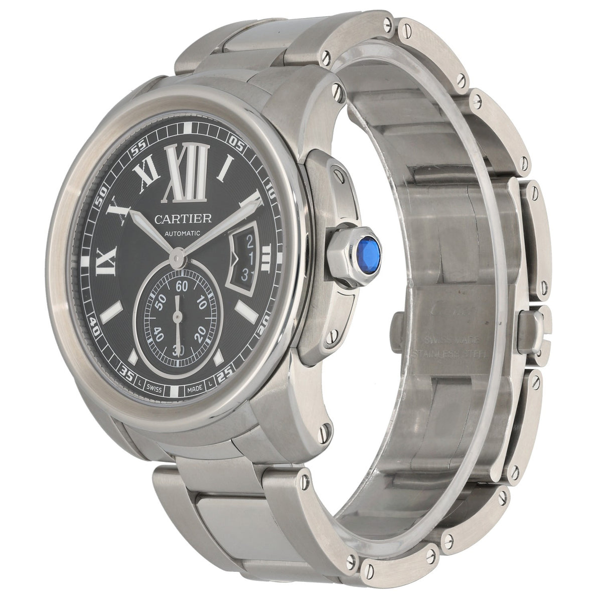 Cartier Calibre De Cartier W7100016 42mm Stainless Steel Watch