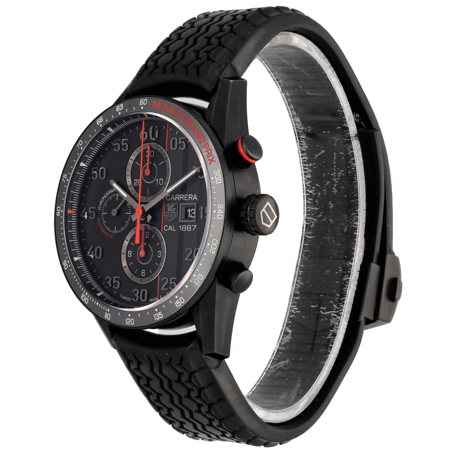 Tag Heuer Carrera CAR2A83 43mm Titanium Watch H T