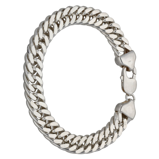 Sterling Silver Curb Bracelet