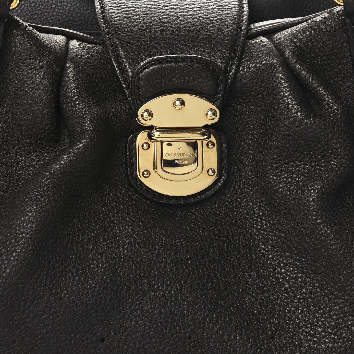 Louis Vuitton Lunar Mahina Leather Bag - Brown