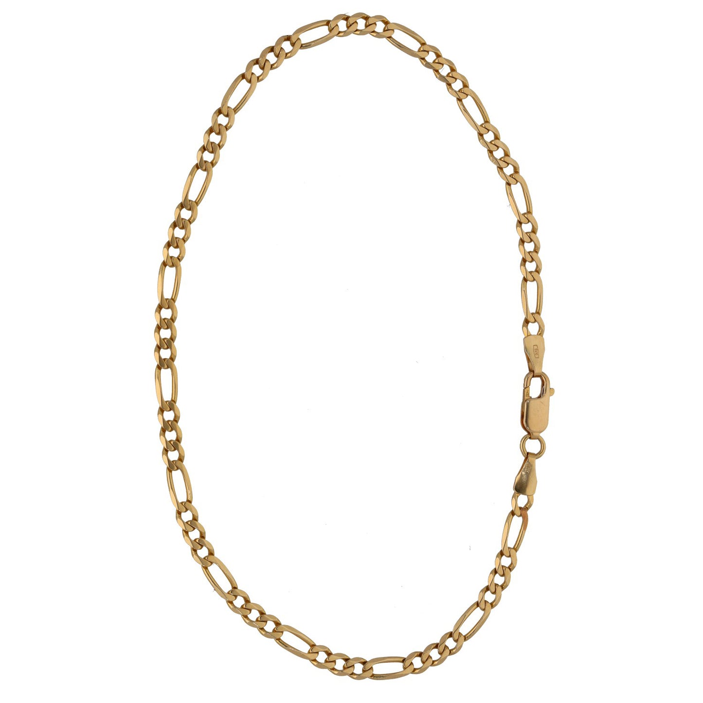 9ct Gold Figaro Bracelet