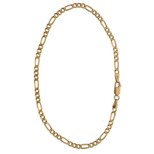 9ct Gold Figaro Bracelet