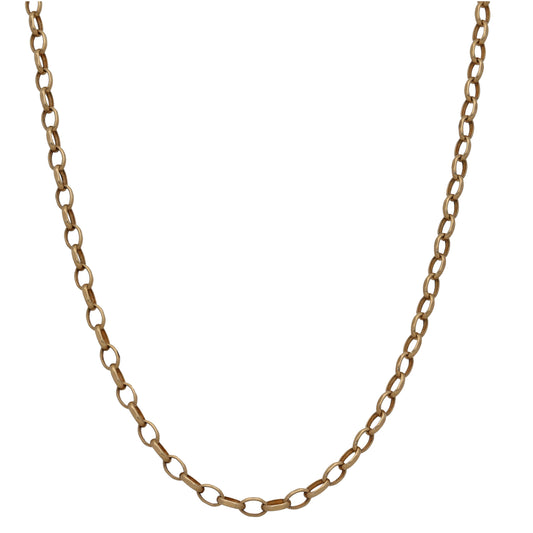 9ct Gold Belcher Chain 24"