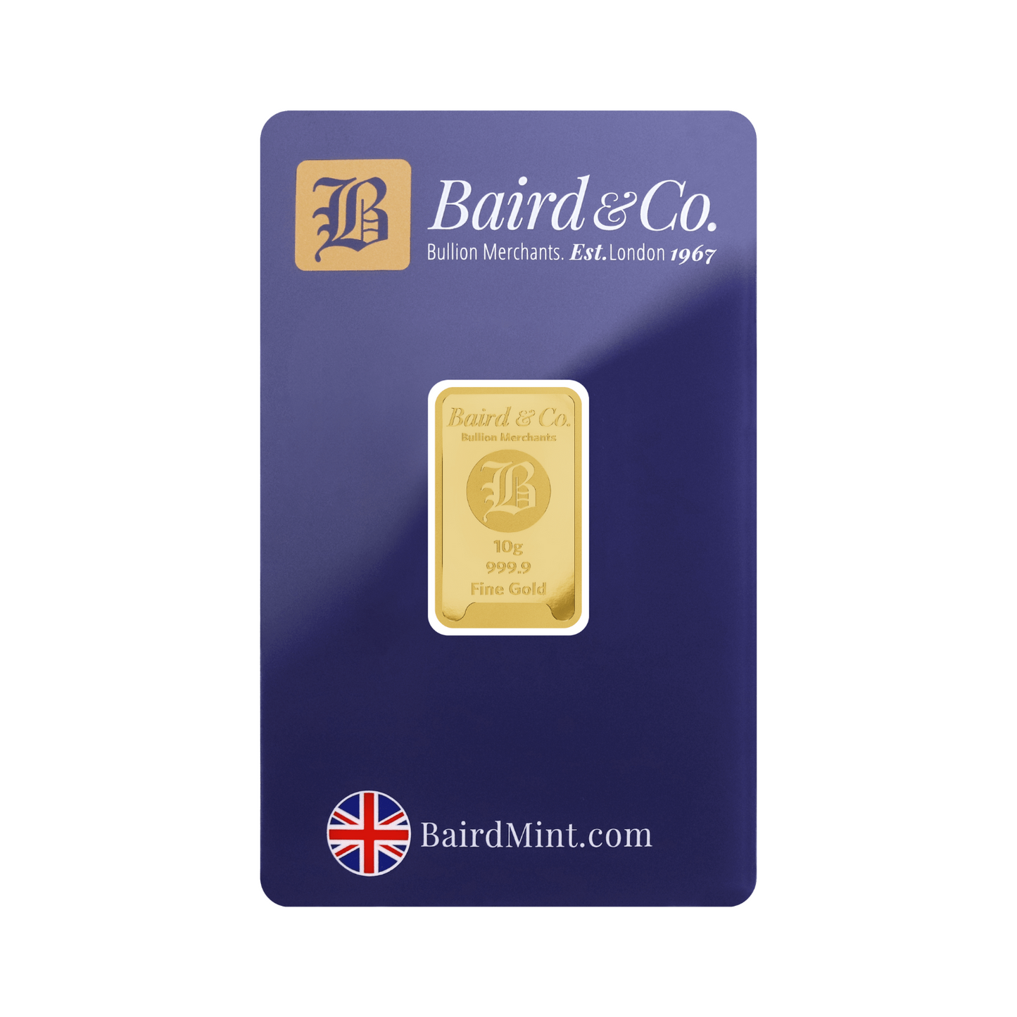 New 24ct 10g Gold Bar