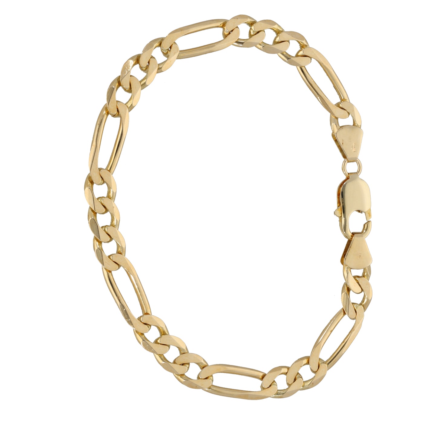 9ct Gold Figaro Bracelet