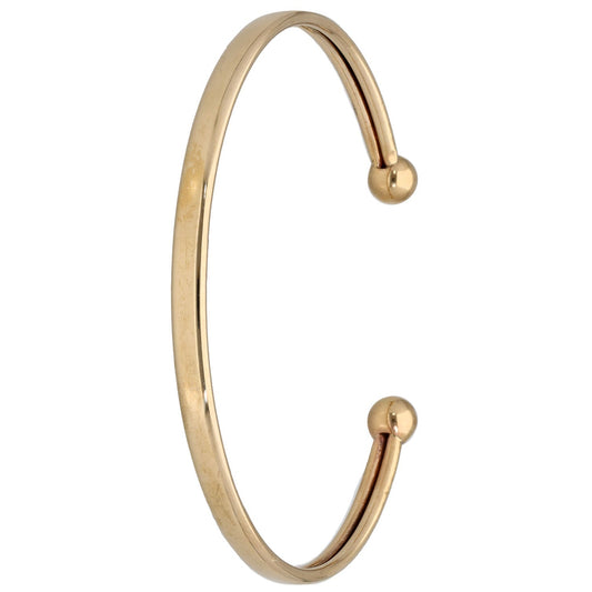 9ct Gold Torque Bangle